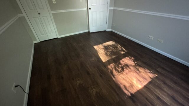 Vinyl Plank Flooring Installation in Naperville, Illinois