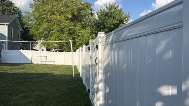 Vinyl Fence Installation in Elgin, Illinois